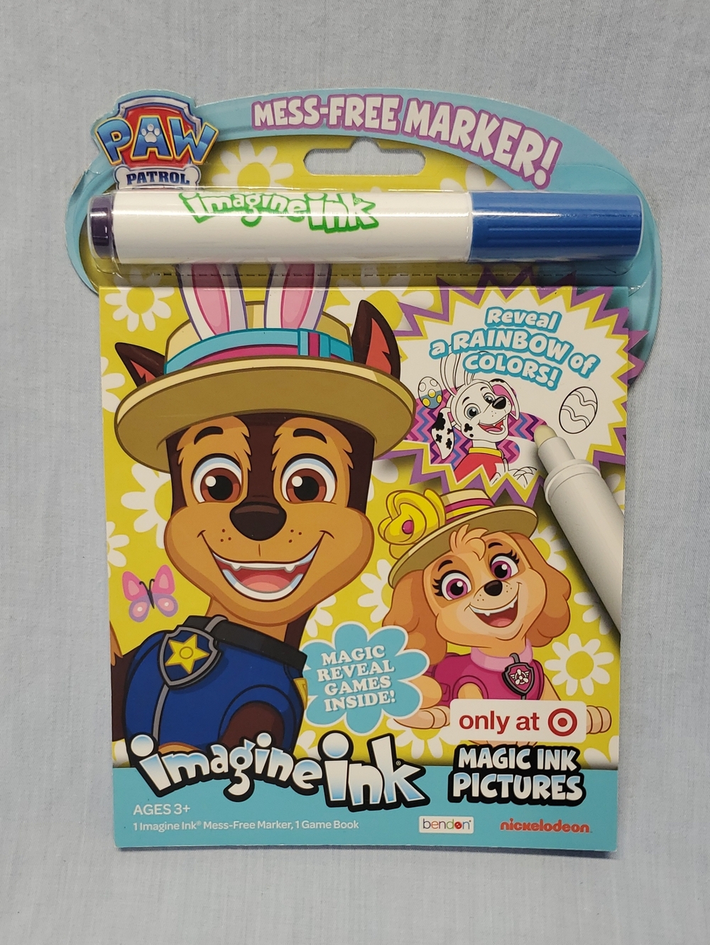 Paw Patrol Imagine Ink Magic Ink Pictures - Blue, White & Yellow